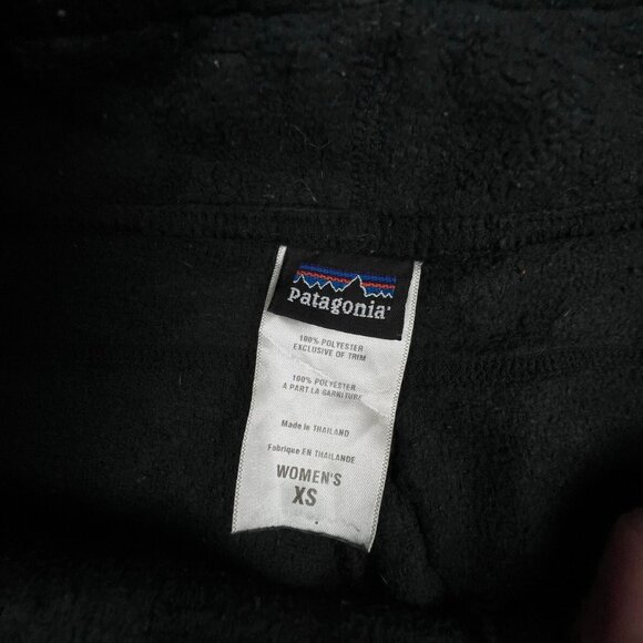 Patagonia Size XS Black Fleece Womens Sweatpants Pants Joggers Drawstrings - Picture 5 of 9